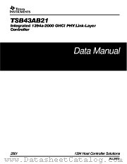 TSB43AB21 datasheet pdf Texas Instruments