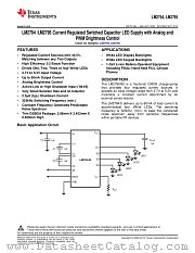 LM2795 datasheet pdf Texas Instruments