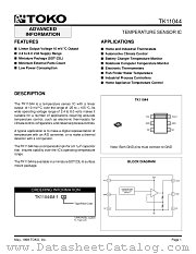 K11044-44C datasheet pdf TOKO