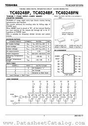 TC4024BP datasheet pdf TOSHIBA