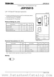 JDP2S01S datasheet pdf TOSHIBA