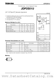 JDP2S01U datasheet pdf TOSHIBA