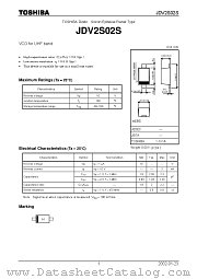 JDV2S02S datasheet pdf TOSHIBA