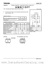 HN9C15FT datasheet pdf TOSHIBA