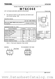MT6C06E datasheet pdf TOSHIBA