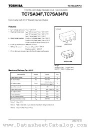 TC7SA34FU datasheet pdf TOSHIBA