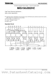 MIG150J202HC datasheet pdf TOSHIBA