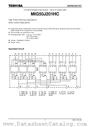 MIG50J201HC datasheet pdf TOSHIBA