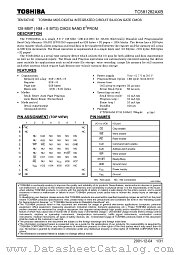 TC581282AXB datasheet pdf TOSHIBA