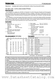 TC582562AXB datasheet pdf TOSHIBA