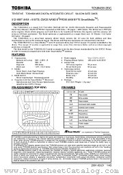 TC58NS512DC datasheet pdf TOSHIBA