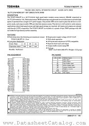 TC55V11601FT-15 datasheet pdf TOSHIBA
