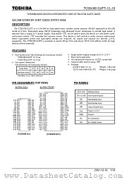 TC55V8512J-15 datasheet pdf TOSHIBA
