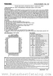 TC55V16186FFI-133 datasheet pdf TOSHIBA