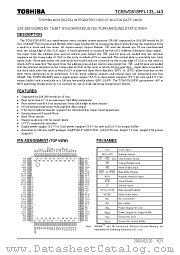 TC55VD818FFI-143 datasheet pdf TOSHIBA