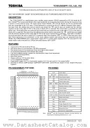 TC55VD836FF-133 datasheet pdf TOSHIBA