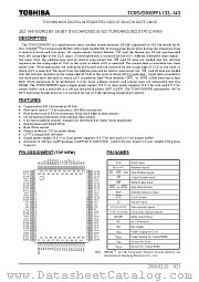 TC55VD836FFI-143 datasheet pdf TOSHIBA