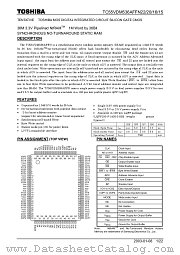 TC55VDM536AFFN20 datasheet pdf TOSHIBA