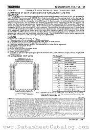TC55WD836FF-133 datasheet pdf TOSHIBA