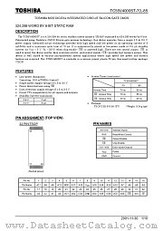 TC55V4000ST-70 datasheet pdf TOSHIBA