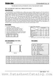 TC55V400AFT-70 datasheet pdf TOSHIBA
