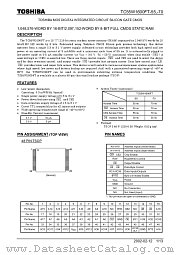 TC55W1600FT-55 datasheet pdf TOSHIBA