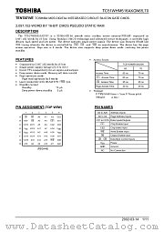 TC51WHM516AXGN65 datasheet pdf TOSHIBA