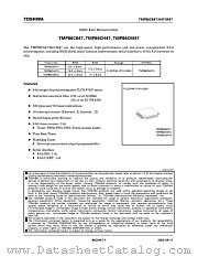 TMP86C847U datasheet pdf TOSHIBA