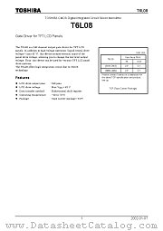 T6L08 datasheet pdf TOSHIBA
