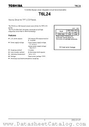 T6L24 datasheet pdf TOSHIBA
