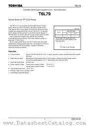 T6L79 datasheet pdf TOSHIBA
