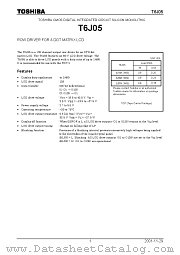 T6J05 datasheet pdf TOSHIBA