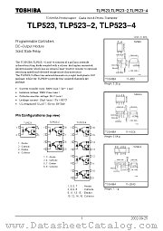 TLP523-4 datasheet pdf TOSHIBA