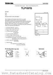 TLP197G datasheet pdf TOSHIBA