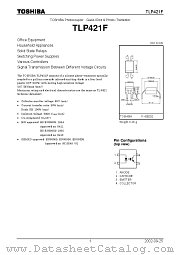 TLP421F datasheet pdf TOSHIBA