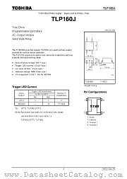 TLP160J datasheet pdf TOSHIBA
