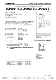 TLP3031(S) datasheet pdf TOSHIBA
