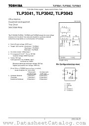 TLP3041 datasheet pdf TOSHIBA