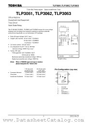 TLP3063 datasheet pdf TOSHIBA