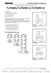 TLP525G-4 datasheet pdf TOSHIBA