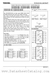 TC74VHC125FT datasheet pdf TOSHIBA