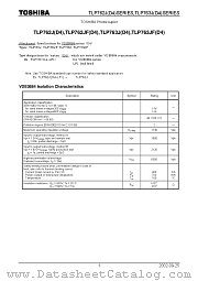 TLP763JF(D4) datasheet pdf TOSHIBA