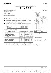 TLN117 datasheet pdf TOSHIBA