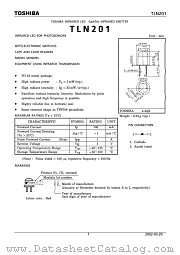 TLN201 datasheet pdf TOSHIBA