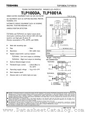 TLP1001A datasheet pdf TOSHIBA