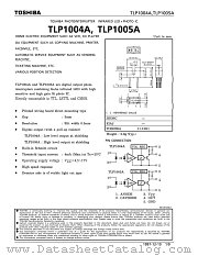 TLP1004A datasheet pdf TOSHIBA