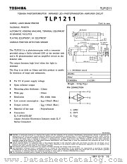 TLP1211 datasheet pdf TOSHIBA
