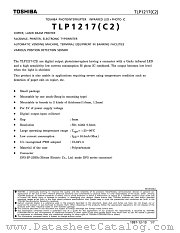 TLP1217(C2) datasheet pdf TOSHIBA