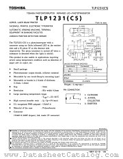 TLP1231(C5) datasheet pdf TOSHIBA