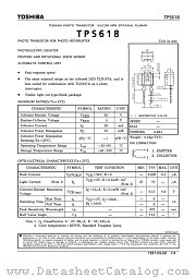 TPS618 datasheet pdf TOSHIBA